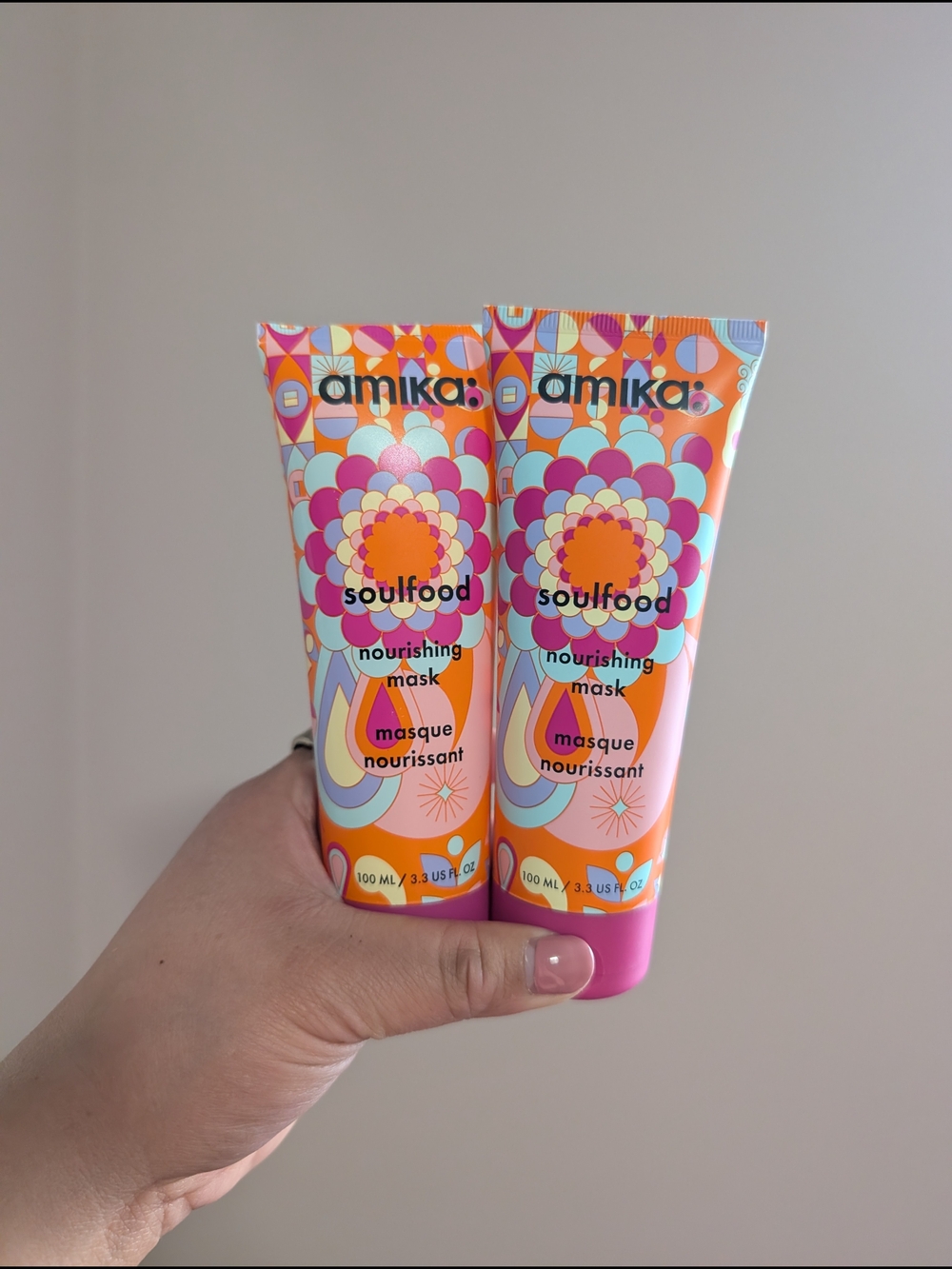 Amika Soulfood Nourishing Hair Mask Duo
